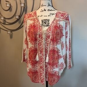 Lucky brand 3/4 sleeve top